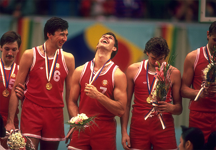 Олимпийские чемпионы-88 встретились в Вильнюсе - фото