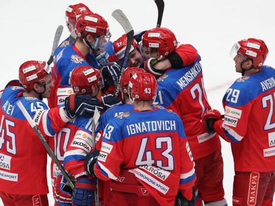 Шайба Меньшикова принесла России победу над Норвегией - фото