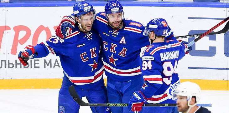 СКА установил рекорд «регулярки» КХЛ и сыграет в плей-офф с «Витязем» - фото