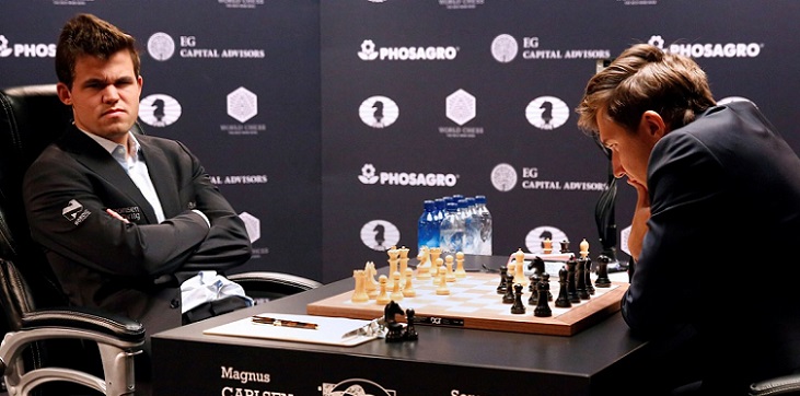 Карлсен и Карякин сыграли вничью в седьмой партии матча за звание чемпиона мира - фото