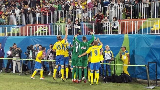 Мужская сборная Украины по футболу стала трехкратным чемпионом Паралимпийских игр - фото