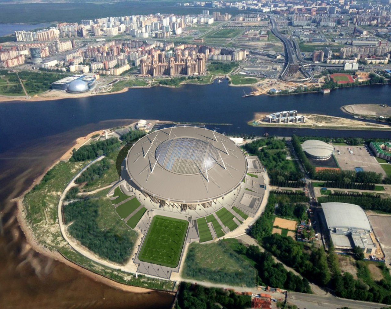 Стадион на Крестовском в погоне за «Лужниками» - фото