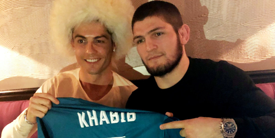 Хабиб поддержал Роналду на матче «Локомотив» – «Ювентус» - фото