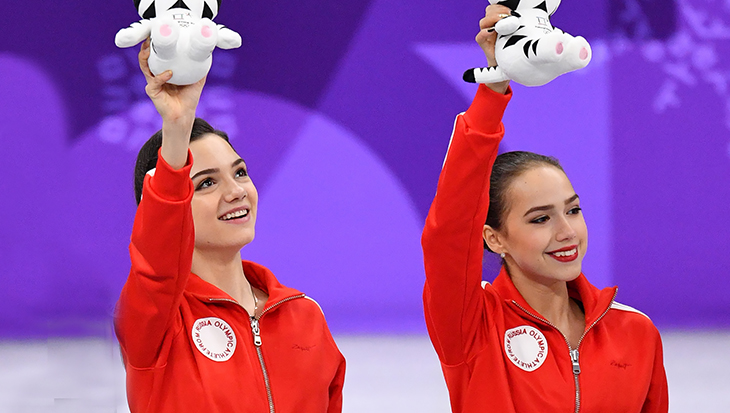 Алина Загитова обошла Евгению Медведеву и стала чемпионкой Олимпиады-2018, принеся России первое золото Игр в Пхенчхане - фото