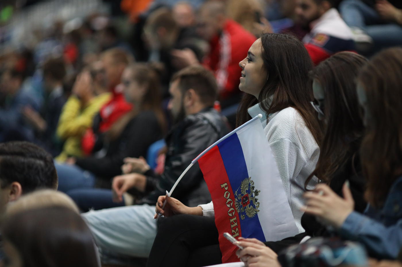 За сборную России поболели в Нижнем Новгороде - фото