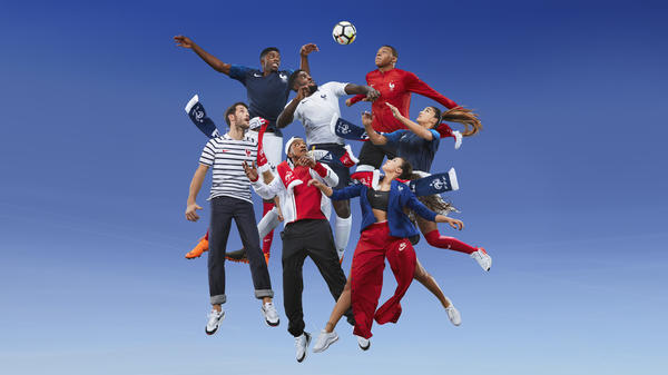 Новая форма сборной Франции от Nike - фото