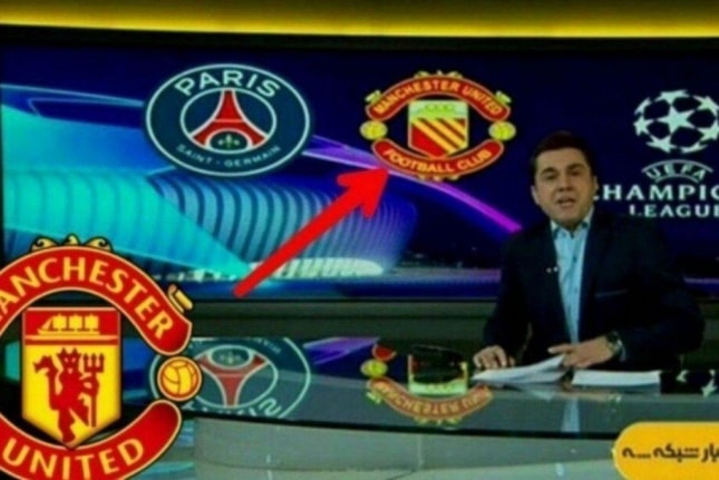 Иранский телеканал зацензурил эмблему «Манчестер Юнайтед» - фото