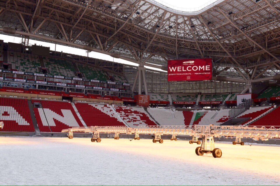 Газон стадиона в Казани не вызвал вопросов у ФИФА - фото