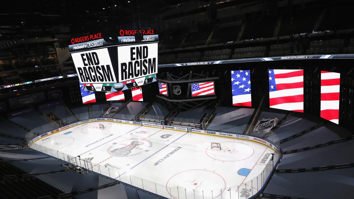 НХЛ поддержала акцию против расизма и перенесла матчи плей-офф Кубка Стэнли - фото