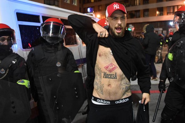 УЕФА осудил беспорядки в Бильбао, в которых участвовали фанаты «Спартака» - фото