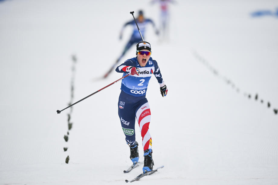 Американка Диггинс выиграла «Тур де Ски», россиянка Ступак – вторая в общем зачете - фото
