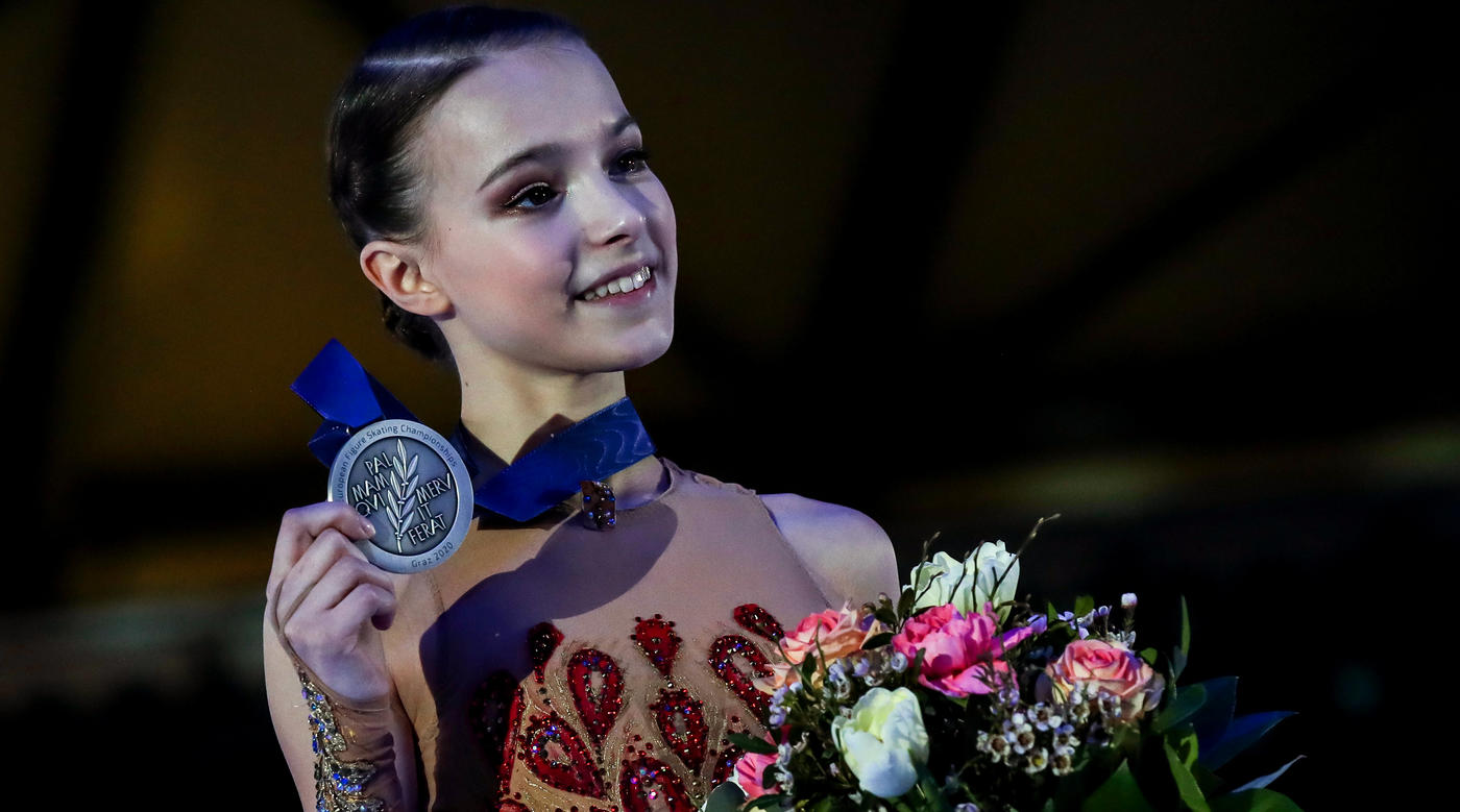 Анна Щербакова победила на первом этапе Кубка России с преимуществом в 40 очков - фото