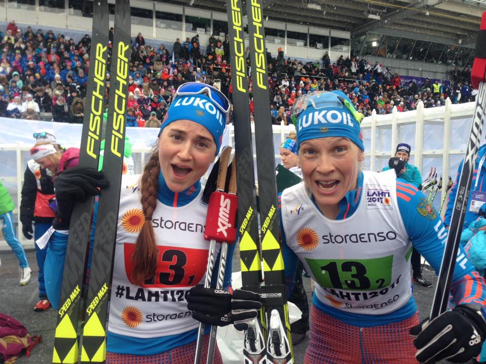 Россиянки завоевали серебро в командном спринте - фото