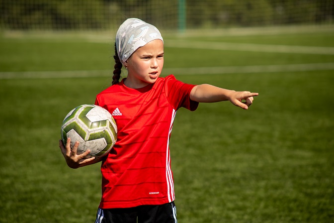 «Зенит» провел футбольный фестиваль для девочек «Мы в игре. Лето» - фото