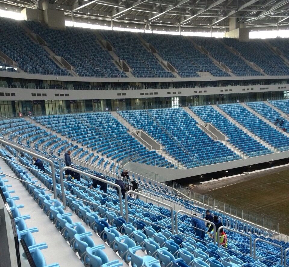 Алексей Сорокин: Петербург немного обогнал Сочи в скорости строительства стадиона - фото