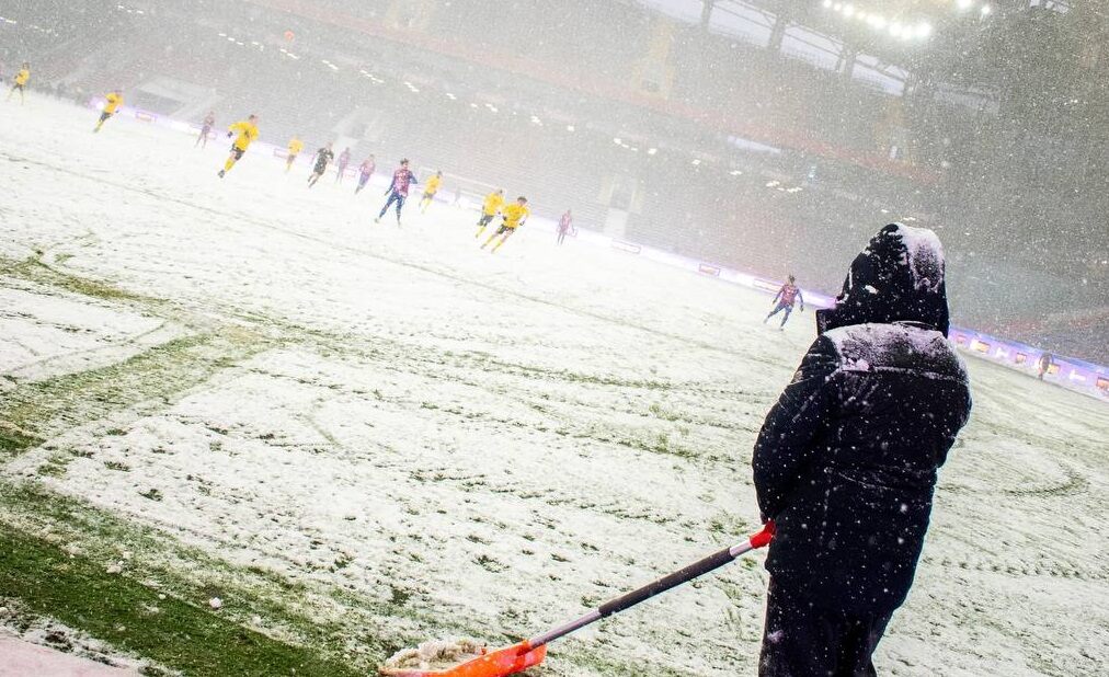 ЦСКА победил «Ростов», несмотря на сильный снегопад
