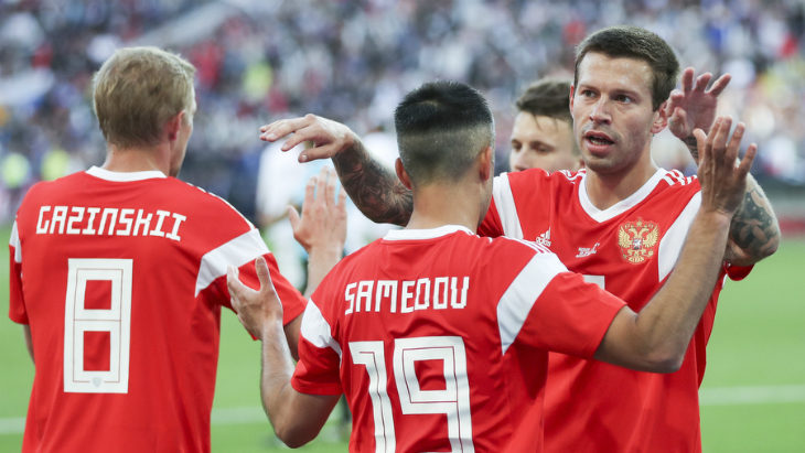 Президент Молдавии поздравил сборную России с победой в матче с Саудовской Аравией - фото