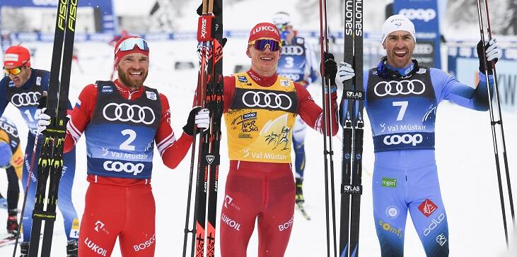 Манифика сравнил финиш за Большуновым на «Тур де Ски» с олимпийской медалью - фото