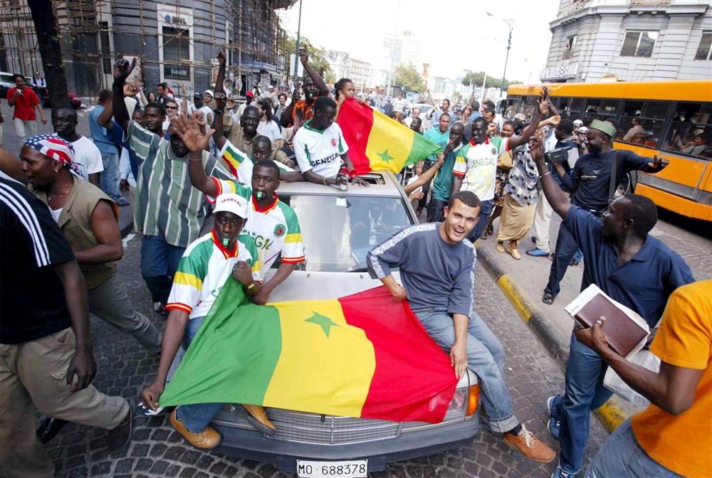 Фанаты Сенегала, 2002