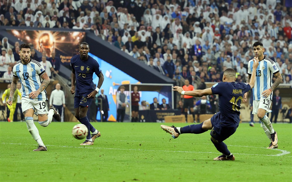 Гол Килиана Мбаппе в ворота сборной Аргентины в финале ЧМ-2022