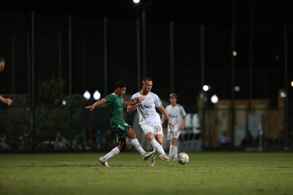Товарищеский матч между молодежной командой «Зенита» и «Аль-Иттихадом» в Египте