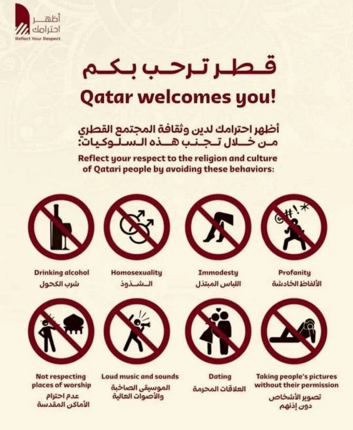 Памятка для болельщиков на чемпионате мира по футболу в Катаре