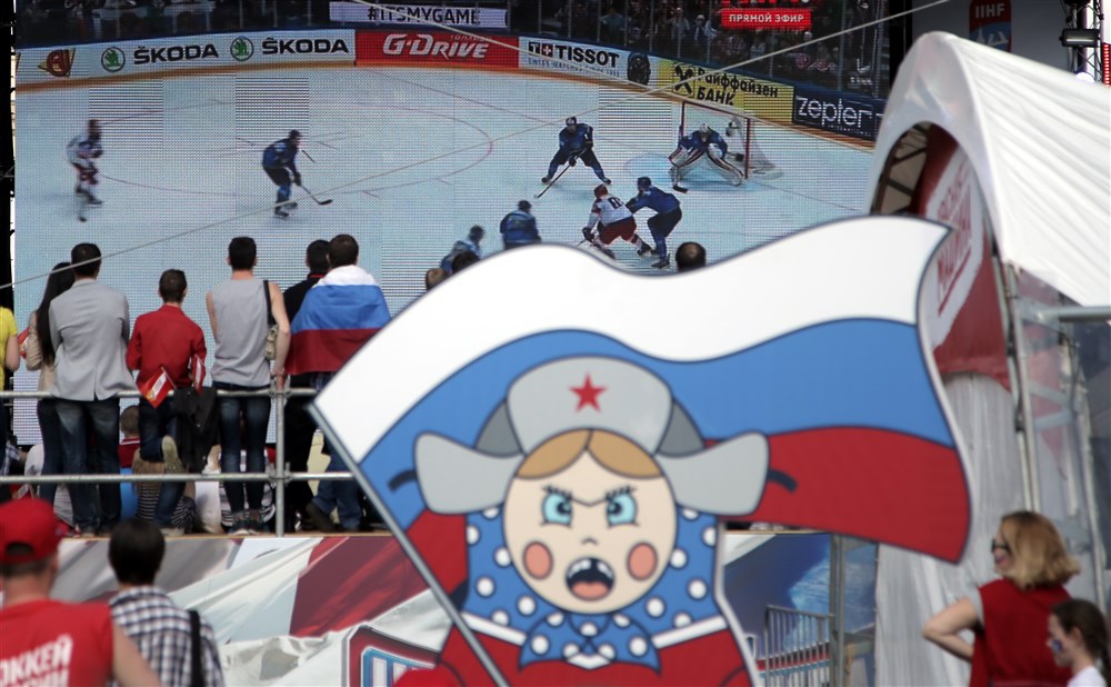 Чемпионат мира по хоккею в Санкт-Петербурге. Фото: EPA/VOSTOCK-Photo