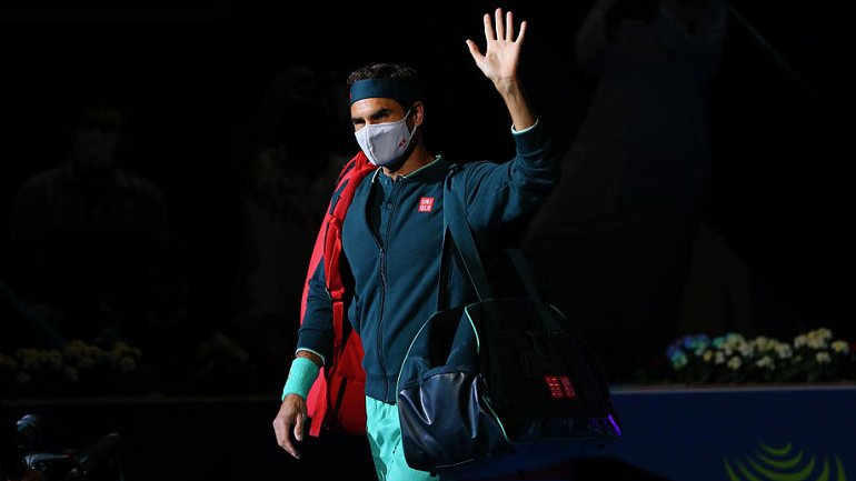 Басилашвили обыграл 39-летнего Федерера в Катаре - фото