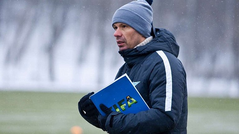 Константин Зырянов провел первую тренировку в качестве главного тренера «Зенита»-2 - фото