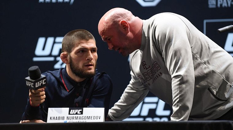 Президент UFC попробует вернуть Хабиба перед боем Макгрегор – Порье - фото