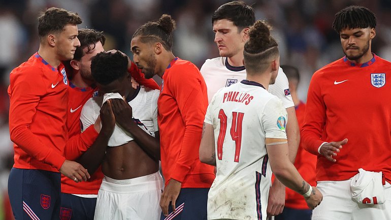 Саутгейт защитил игроков сборной Англии, не реализовавших пенальти в финале Евро - фото