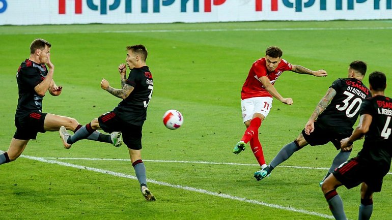 «Спартак» проиграл «Бенфике» в первом матче квалификации Лиги Чемпионов - фото