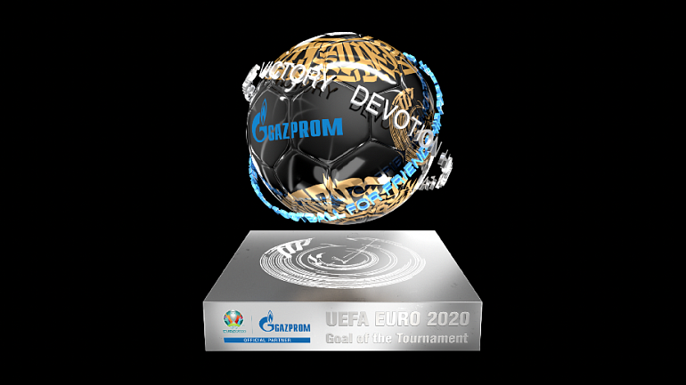 Первый NFT-трофей за лучший гол УЕФА ЕВРО 2020 вошел в историю мирового футбола - фото