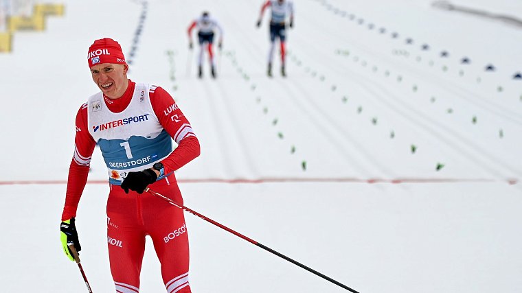 Большунов вновь стал вторым в лыжной гонке «Тур де Ски» - фото