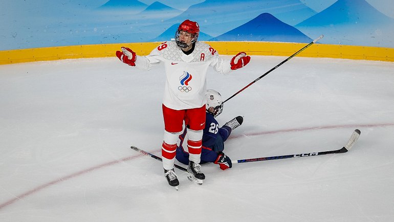 Женская сборная Россия разгромно проиграла США на Олимпиаде-2022 - фото