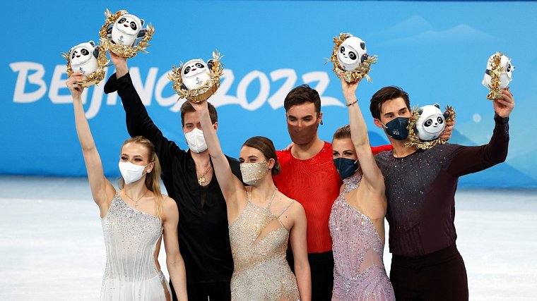 Синицина и Кацалапов завоевали серебро Олимпийских игр в личном турнире - фото