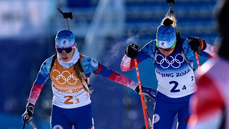 Сборная России завоевала серебро в женской эстафете на Олимпиаде в Пекине - фото