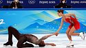 Петербуржцы Мишина/Галлямов установили личный рекорд на Олимпиаде-2022 - фото