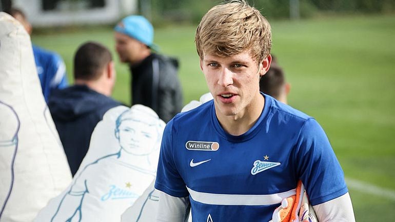 Одоевский стал самым молодым вратарем «Зенита», сыгравшим в еврокубках - фото