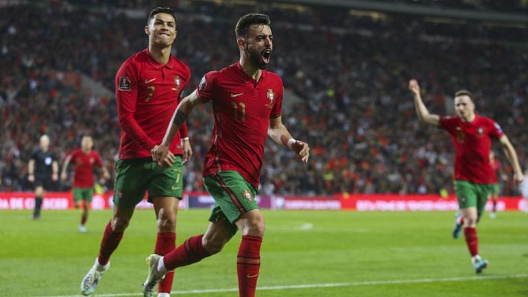 Сборная Португалии обыграла Северную Македонию и вышла на ЧМ-2022 - фото