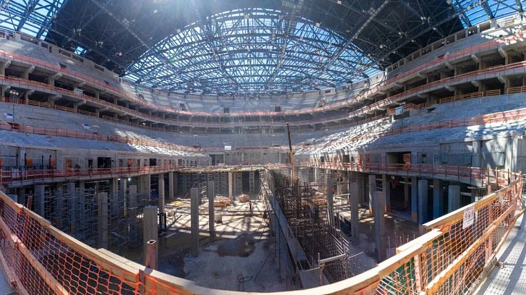 Как выглядит «СКА Арена» за 10 месяцев до ввода в строй - фото