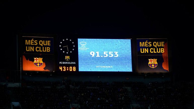 Матч женских «Барселоны» и «Реал Мадрида» посетило 91 тысяча человек. Это рекорд женского футбола - фото