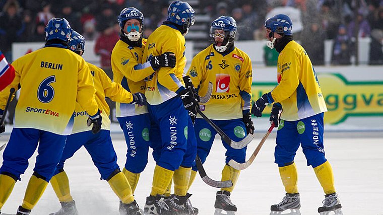 Россия уступила Швеции на ЧМ по хоккею с мячом - фото