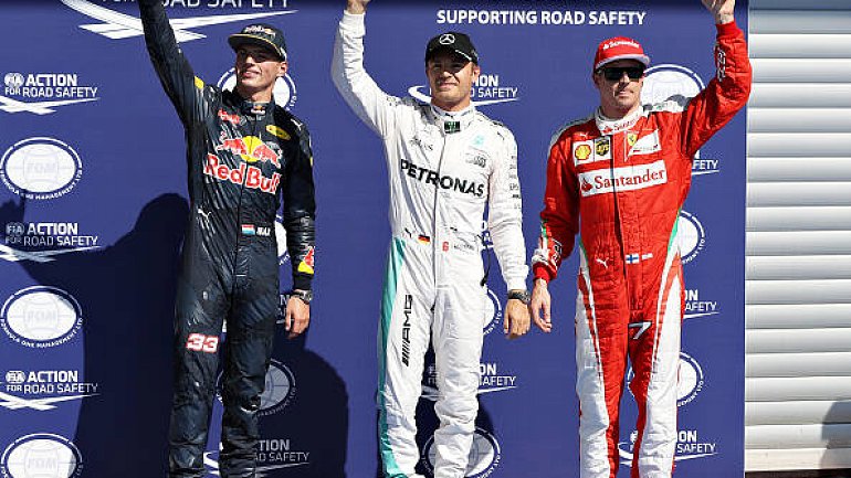 Росберг, Ферстаппен и Райкконен попали в тройку лучших в квалификации Гран-при Бельгии, Квят ─ 19-й - фото