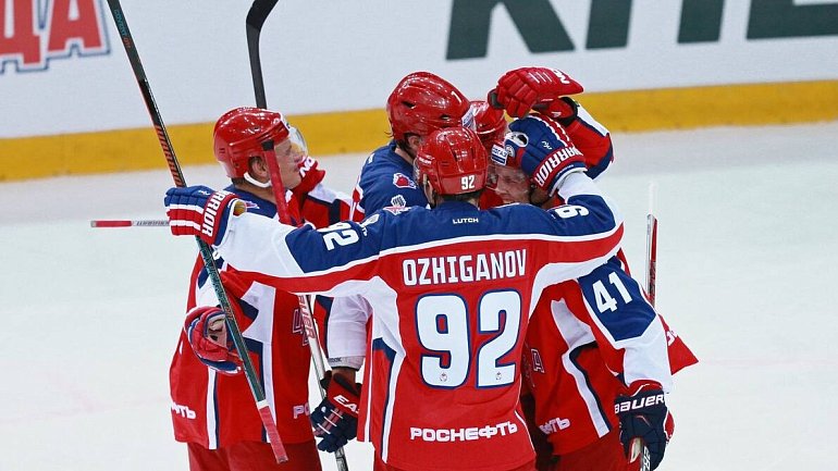 Хоккеисты ЦСКА одержали третью победу подряд, переиграв минское «Динамо» - фото