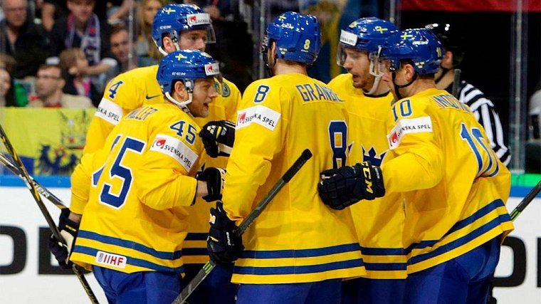Сборная Швеции одержала победу на чемпионате мира по хоккею! - фото