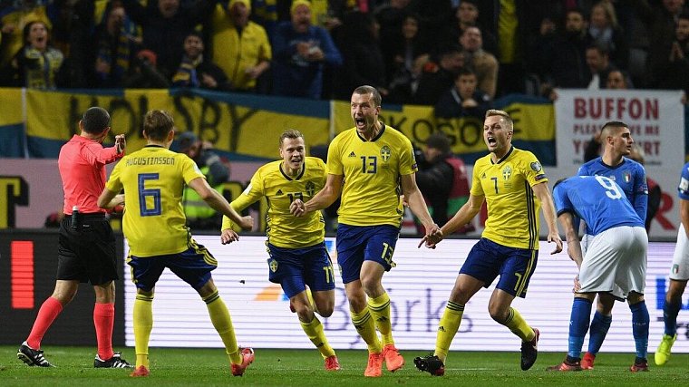 Швеция обыграла Италию в первом «стыке» за выход на чемпионат мира - фото
