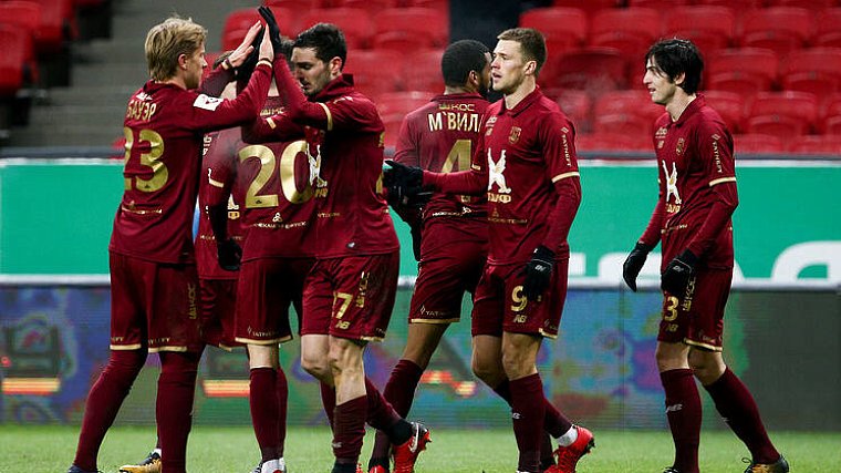 «Рубин» обыграл «Тосно» в Саранске, первый гол забил Подберезкин - фото