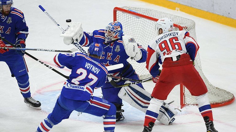 СКА переиграл «Локомотив» в третьем матче серии - фото