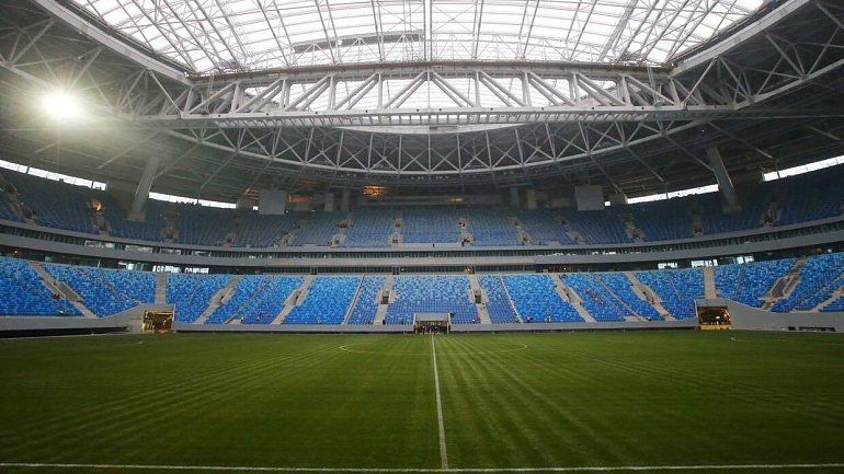 Поле стадиона «Санкт-Петербург» выкатят 18 и 29 апреля - фото